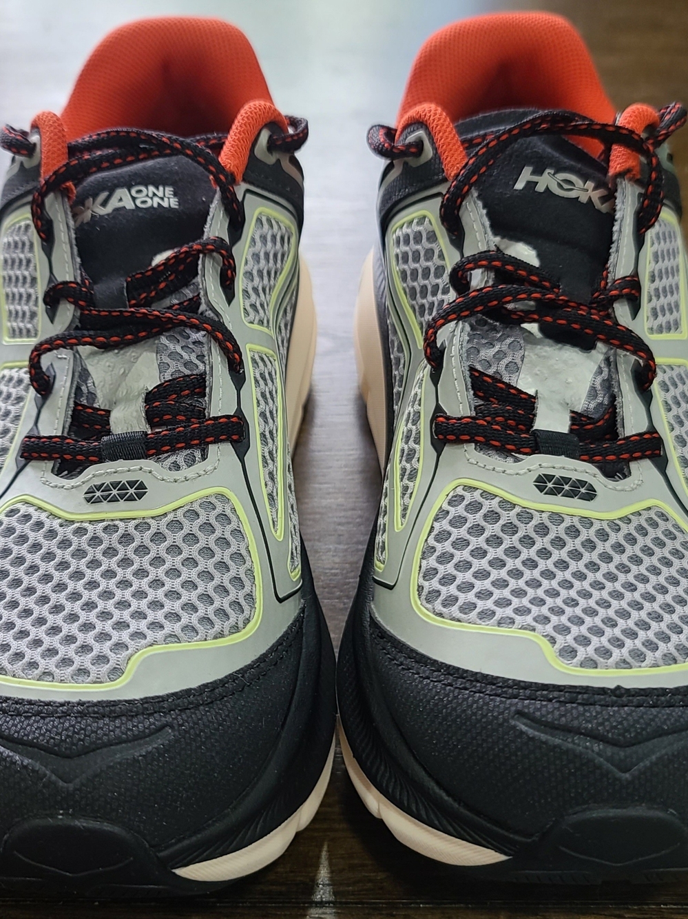 HOKA ONE ONE Clifton One9 Habanero/Black Running Shoe